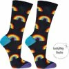 Merkloos Verjaardag Cadeautje Voor Hem En Haar - Regenboog Black Sokken - Valentijnsdag Cadeau - Sokken - Leuke Sokken - Vrolijke Sokken - Luckyday Socks - Sokken Met Tekst - Aparte Sokken - Socks Waar Je Happy Van Wordt - Maat 42-47 -JACK & JONES JUNIOR winkel 550x547 4
