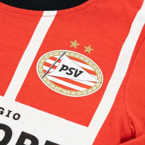 PSV Pyjama Thuis Rood Wit Maat 140 - PSV Voetbal - PSV Slaapkamer - 5 PSV Pyjama Thuis Rood Wit Maat 140 - PSV Voetbal - PSV Slaapkamer - - Afbeelding 3