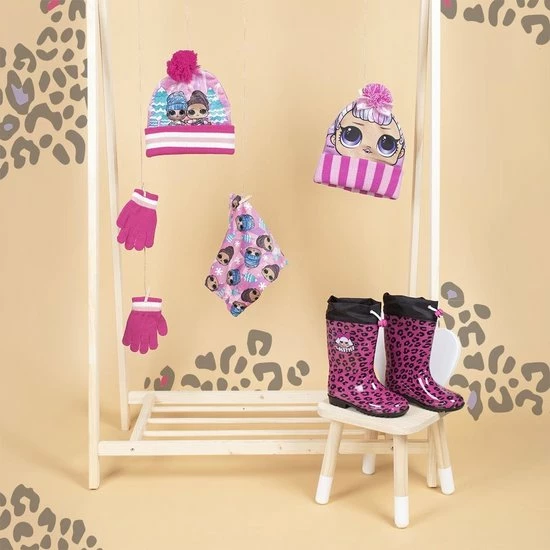 L.o.l. Surprise! Winterset Meisjes Acryl Roze 3-delig One-size 8 L.o.l. Surprise! Winterset Meisjes Acryl Roze 3-delig One-size - Afbeelding 6