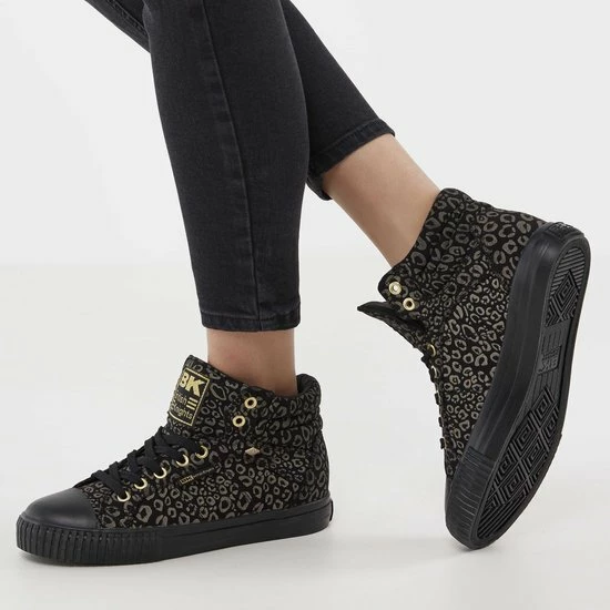 British Knights British Knights Sneakers Zwart Textiel 48806 - Maat 38 8 British Knights British Knights Sneakers Zwart Textiel 48806 - Maat 38 - Afbeelding 6