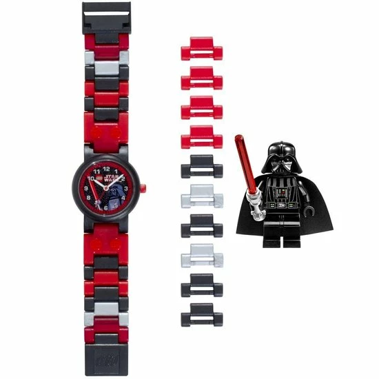 LEGO Star Wars Schakelhorloge Darth Vader Kunststof 8020301 3 LEGO Star Wars Schakelhorloge Darth Vader Kunststof 8020301