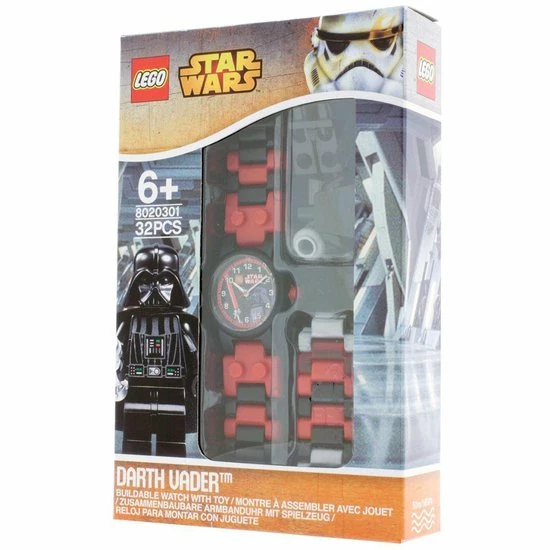 LEGO Star Wars Schakelhorloge Darth Vader Kunststof 8020301 6 LEGO Star Wars Schakelhorloge Darth Vader Kunststof 8020301 - Afbeelding 4