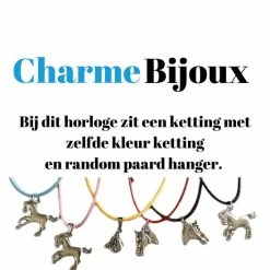Horloge-Paard-Licht Roze-Leer-Met Paard Ketting-Extra Batterij-Charme Bijoux 14 Horloge-Paard-Licht Roze-Leer-Met Paard Ketting-Extra Batterij-Charme Bijoux -JACK & JONES JUNIOR winkel 550x550 231