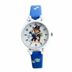 Paw Patrol Kinderhorloge - Horloge Paw Patrol - Horloge Voor Kinderen - Meisjeshorloge / Jongenshorloge - Blauwe Horloge - Leer Klok Kijken - Eerste Horloge - Paw Patrol - Blauw - Leren Klokkijken - Paw Patrol Chase -
