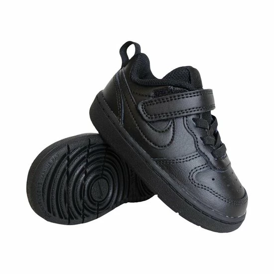 Nike Court Borough Low 2 Kids Sneakers - Black/Black-Black - Maat 22 10 Nike Court Borough Low 2 Kids Sneakers - Black/Black-Black - Maat 22 - Afbeelding 8