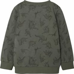 Alternative view of NAME IT NMMVIMO LS AOP SWEAT BRU N Jongens Trui - Maat 98