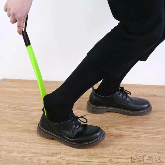 ESTARK® Schoenlepel - Sterke Schoenlepel - 20CM Hoog - Stevig Kunststof - Sterk En Van Hoge Kwaliteit! - Plastic - 20 Cm 4 ESTARK® Schoenlepel - Sterke Schoenlepel - 20CM Hoog - Stevig Kunststof - Sterk En Van Hoge Kwaliteit! - Plastic - 20 Cm - Afbeelding 2
