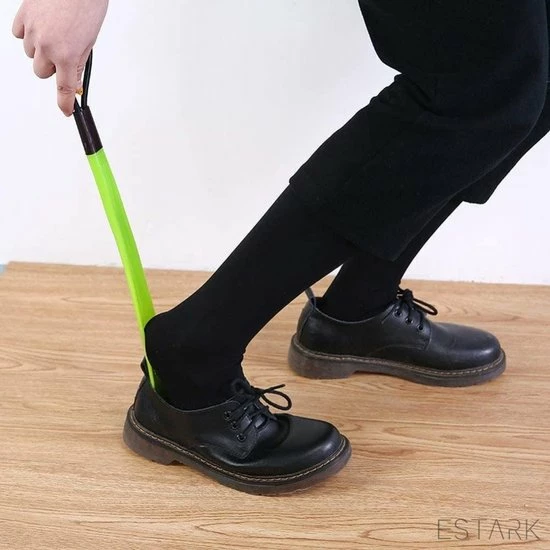 ESTARK® Schoenlepel - Sterke Schoenlepel - 20CM Hoog - Stevig Kunststof - Sterk En Van Hoge Kwaliteit! - Plastic - 20 Cm 8 ESTARK® Schoenlepel - Sterke Schoenlepel - 20CM Hoog - Stevig Kunststof - Sterk En Van Hoge Kwaliteit! - Plastic - 20 Cm - Afbeelding 6