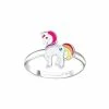 WeLoveSilver Ring Kinderen | Eenhoorn Ring | Zilveren Ring Met Leuke Eenhoorn -JACK & JONES JUNIOR winkel 550x550 339