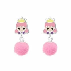 Little Bijoux Oorknopje-princes Pompom