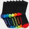 WE Fashion Jongens Sokken, 7-pack - Maat 27-30 1 WE Fashion Jongens Sokken, 7-pack - Maat 27-30 -JACK & JONES JUNIOR winkel 550x552 4