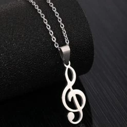 Akyol - Muzieknoot Ketting - Muzieknoot Hanger Aan Ketting - Geluksketting - Make Music – Zilver Treble 10 Akyol - Muzieknoot Ketting - Muzieknoot Hanger Aan Ketting - Geluksketting - Make Music – Zilver Treble -JACK & JONES JUNIOR winkel 550x556