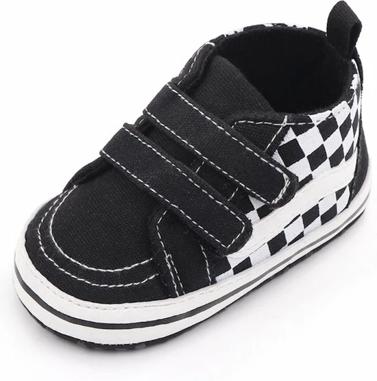 Baby-slofje.nl Stoere Hoge Baby Schoenen - Babysneakers Van Baby-Slofje - Zwart Maat 18 ( 12 Cm) 3 Baby-slofje.nl Stoere Hoge Baby Schoenen - Babysneakers Van Baby-Slofje - Zwart Maat 18 ( 12 Cm)