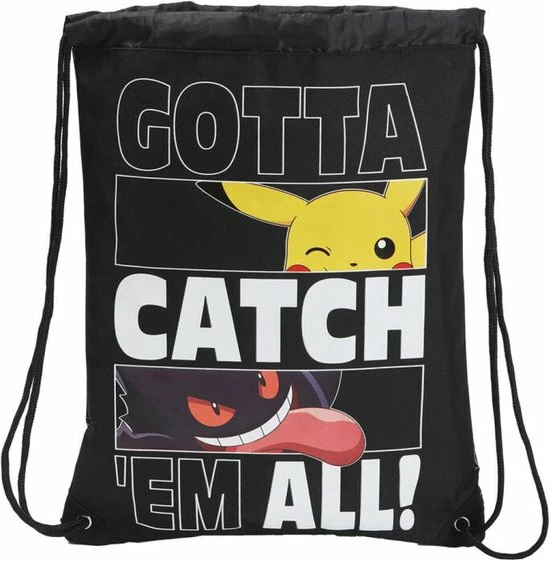 Pokémon Pokemon Pikachu - Gymtas / Zwemtas 44 Cm - Incl. Vak Met Rits - Top Kwaliteit! 3 Pokémon Pokemon Pikachu - Gymtas / Zwemtas 44 Cm - Incl. Vak Met Rits - Top Kwaliteit!