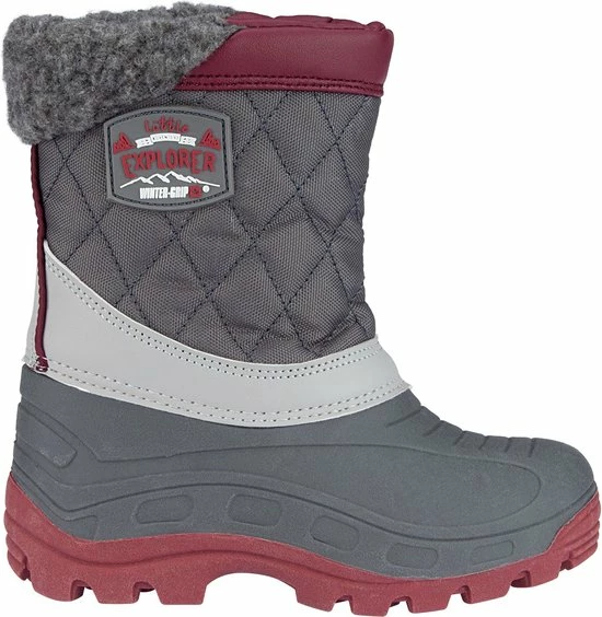Winter-grip Snowboots - Northern Peak - Antraciet/Grijs/Bordeaux - 37/38 3 Winter-grip Snowboots - Northern Peak - Antraciet/Grijs/Bordeaux - 37/38