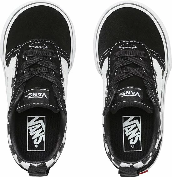 Vans TD Ward Slip-On Checkered Sneakers - Black/True White - Maat 26 19 Vans TD Ward Slip-On Checkered Sneakers - Black/True White - Maat 26 - Afbeelding 17