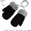 Cutiesz Handschoenen Baby/peuter - Leeftijd 0 T/m 2 Jaar – Zwart -JACK & JONES JUNIOR winkel 550x569