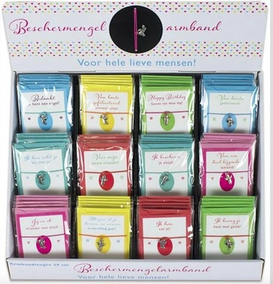 Depesche Beschermengel Armband ; Ik Ben Echt Zo Blij Met Je! ( 1 Stuks) 3 Depesche Beschermengel Armband ; Ik Ben Echt Zo Blij Met Je! ( 1 Stuks)
