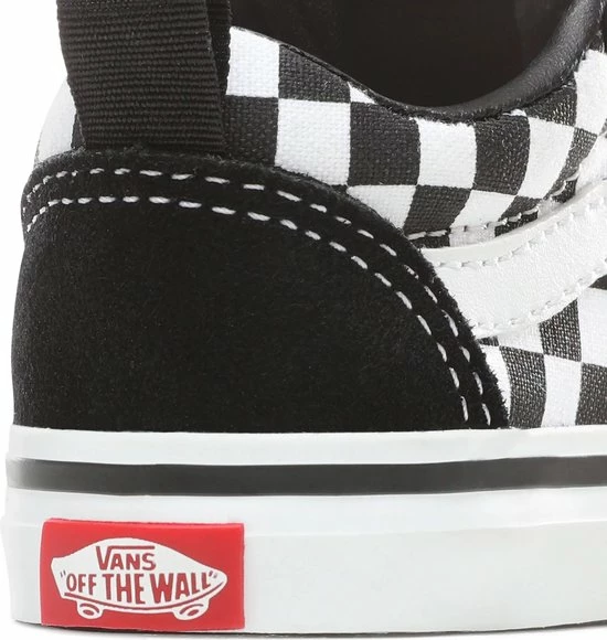 Vans TD Ward Slip-On Checkered Sneakers - Black/True White - Maat 26 15 Vans TD Ward Slip-On Checkered Sneakers - Black/True White - Maat 26 - Afbeelding 13