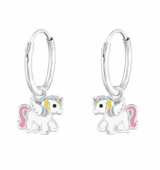 KAYA Sieraden | Kinderoorbellen Oorringen 'Unicorn' | Pastel 3 KAYA Sieraden | Kinderoorbellen Oorringen 'Unicorn' | Pastel