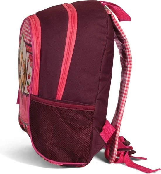 Fabrizio Rugzak Paarden 35 X 27 X 15 Cm - Paars 4 Fabrizio Rugzak Paarden 35 X 27 X 15 Cm - Paars - Afbeelding 2
