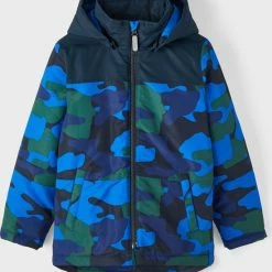 NAME IT NKMMAX JACKET CAMO1 Jongens Jas - Maat 146