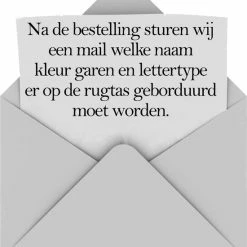 Alternative view of Ki-Mood Schooltas Met Naam Royal Blue| Geborduurd | 16 Verschillende Kleuren | Gepersonaliseerd