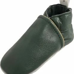Alternative view of BabySteps Babyslofjes Plain Green Maat 20/21
