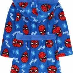 Marvel Comics Spider-man Marvel - Marineblauwe Badjas Voor Jongens, Fleece, OEKO-TEX / 116-128 -JACK & JONES JUNIOR winkel 550x640 1