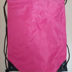 Alternative view of Ecorare Gymtas Met Rijgkoord - Nylon Rugzakjes – Waterafstotend – Fuchsia - Zwemtas - Rugtas - 12 Liter - Gratis Verzonden