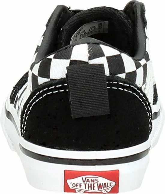 Vans TD Ward Slip-On Checkered Sneakers - Black/True White - Maat 26 36 Vans TD Ward Slip-On Checkered Sneakers - Black/True White - Maat 26 - Afbeelding 34