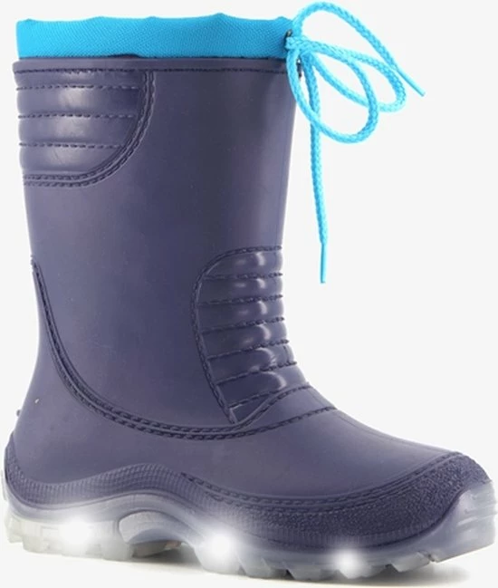 Mountain Peak Gevoerde Kinder Regenlaarzen Lampjes - Blauw - Maat 32/33 3 Mountain Peak Gevoerde Kinder Regenlaarzen Lampjes - Blauw - Maat 32/33
