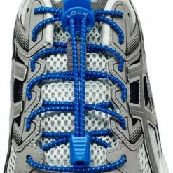 Lock Laces Blauw - Elastische Schoenveters - Hardlopen