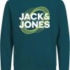 JACK & JONES JUNIOR JACK&JONES JUNIOR JCOLUCA SWEAT CREW NECK FST JNR Jongens Trui - Maat 152 -JACK & JONES JUNIOR winkel 550x676 2