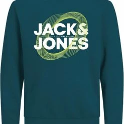 JACK & JONES JUNIOR JACK&JONES JUNIOR JCOLUCA SWEAT CREW NECK FST JNR Jongens Trui - Maat 152