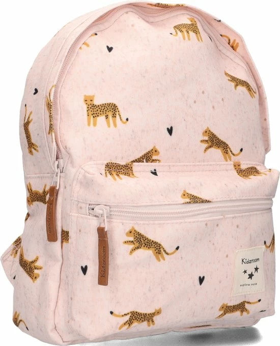 Kidzroom Hug Me - Rugzak - 2 T/m 6 Jaar - Roze - Luipaard 14 Kidzroom Hug Me - Rugzak - 2 T/m 6 Jaar - Roze - Luipaard - Afbeelding 12