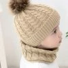 Little Koekies - Baby Wintermuts & Colsjaal Beige 0-1 Jaar - Newborn Wintermuts - Baby Beanie -JACK & JONES JUNIOR winkel 550x699 2