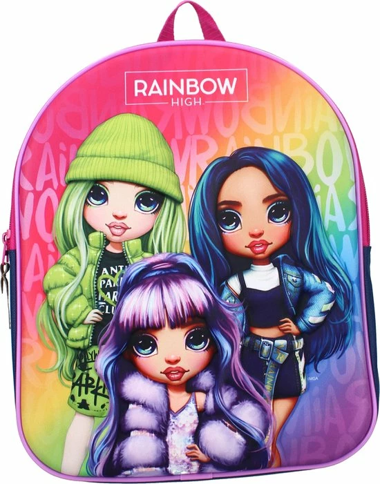 Rainbow High Show Stopper Rugzak (3D) 6 T/m 12 Jaar - Multi 4 Rainbow High Show Stopper Rugzak (3D) 6 T/m 12 Jaar - Multi - Afbeelding 2