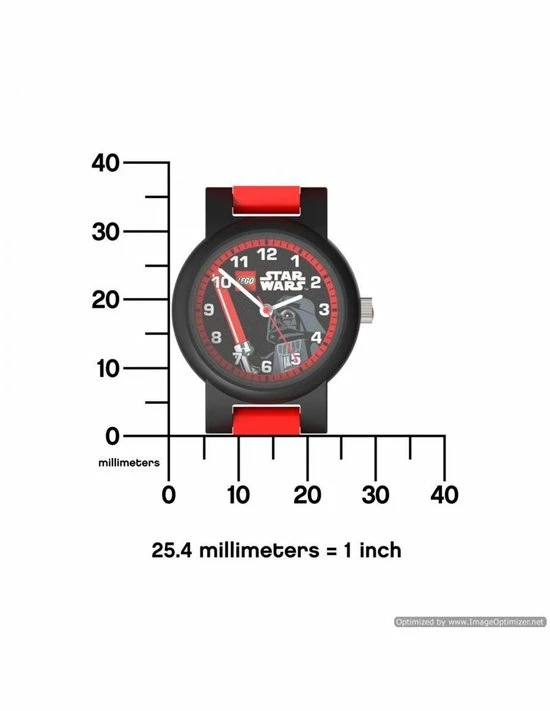 LEGO Star Wars Schakelhorloge Darth Vader Kunststof 8020301 5 LEGO Star Wars Schakelhorloge Darth Vader Kunststof 8020301 - Afbeelding 3
