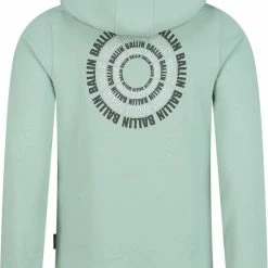 Alternative view of Ballin Amsterdam - Jongens Slim Fit Hoodie - Groen - Maat 152