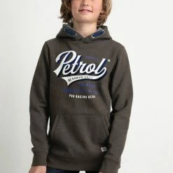 Alternative view of Petrol Industries - Jongens Retro Logo Hoodie - - Maat 152
