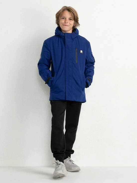 Petrol Industries - Jongens Sportieve Winterjas - Blauw - Maat 164 6 Petrol Industries - Jongens Sportieve Winterjas - Blauw - Maat 164 - Afbeelding 4