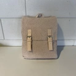 Alternative view of Gepersonaliseerde Adalletti Teddy Rugzak Kids | Creme/beige Rugtas | Rugzak Met Naam | Schooltas Met Naam | Tas | Kinderen | Peuter | Kleuter| Teddy | Creme | Biscuit | Baby En Kind