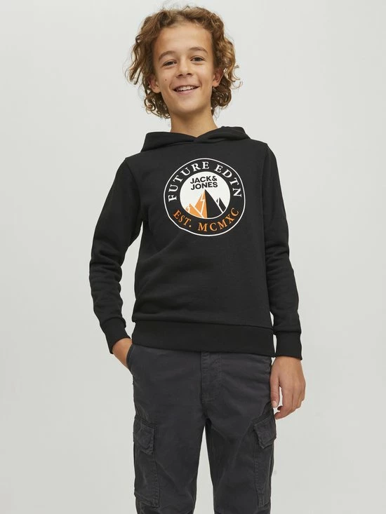 JACK & JONES JUNIOR JACK&JONES JUNIOR JCOISIAH SWEAT HOOD FST JNR Jongens Trui - Maat 164 4 JACK & JONES JUNIOR JACK&JONES JUNIOR JCOISIAH SWEAT HOOD FST JNR Jongens Trui - Maat 164 - Afbeelding 2