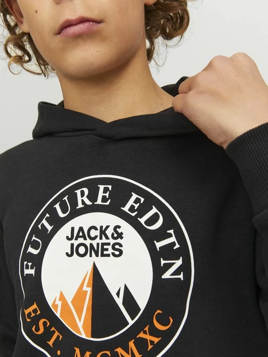 JACK & JONES JUNIOR JACK&JONES JUNIOR JCOISIAH SWEAT HOOD FST JNR Jongens Trui - Maat 164 6 JACK & JONES JUNIOR JACK&JONES JUNIOR JCOISIAH SWEAT HOOD FST JNR Jongens Trui - Maat 164 - Afbeelding 4