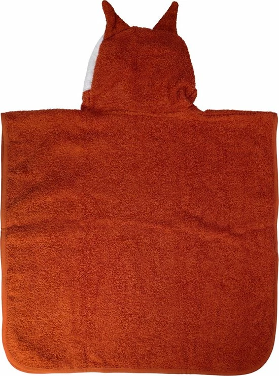 MamaLoes Vos Baby Poncho ML010502 4 MamaLoes Vos Baby Poncho ML010502 - Afbeelding 2