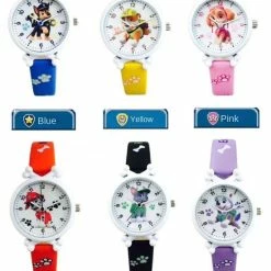Alternative view of Paw Patrol Kinderhorloge - Horloge Paw Patrol - Horloge Voor Kinderen - Meisjeshorloge / Jongenshorloge - Zwarte Horloge - Leer Klok Kijken - Eerste Horloge - Paw Patrol - Kleur: Zwart - Leren Klokkijken - Paw Patrol Rocky