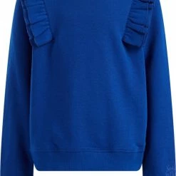 WE Fashion Meisjes Sweater Met Ruffles