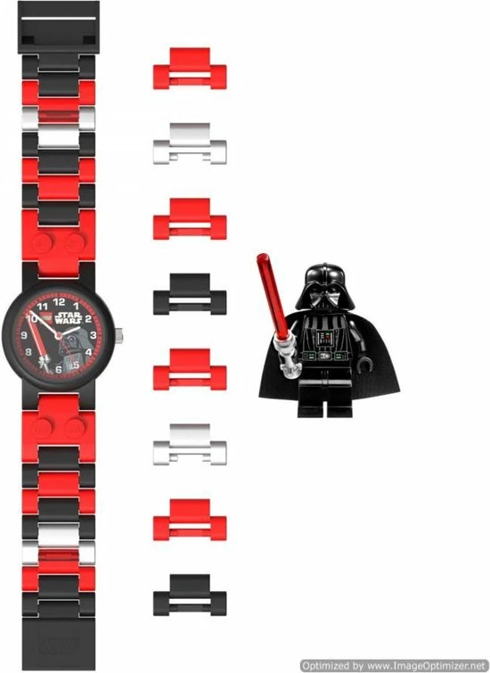 LEGO Star Wars Schakelhorloge Darth Vader Kunststof 8020301 9 LEGO Star Wars Schakelhorloge Darth Vader Kunststof 8020301 - Afbeelding 7