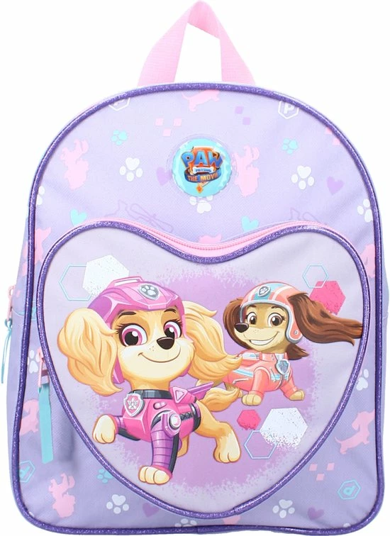 PAW Patrol The Movie - Rugzak - Girl Pup Power - 8,2l - Blauw 3 PAW Patrol The Movie - Rugzak - Girl Pup Power - 8,2l - Blauw